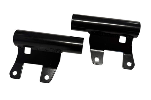 Front Upper Shock Reservoir Mounts, 2011-2025 GM Truck 2500/3500 (#52357)