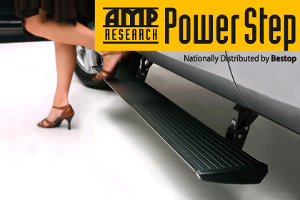 AMP Research 76254-01A PowerStep Electric Running Boards Plug N Play System for 2019-2020 Chevrolet/GMC Silverado/Sierra 1500, 2020 Chevrolet Silverado/GMC Sierra 2500/3500, Double and Crew Cab